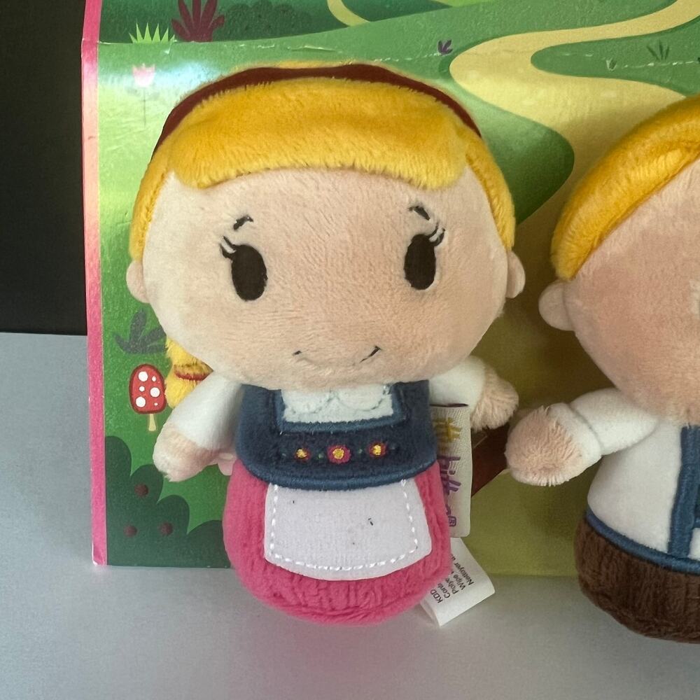 Hansel Gretel Itty Bittys Hallmark‎ Plush Set 2 Plush Stuffed Toys NEW - Picture 3 of 5